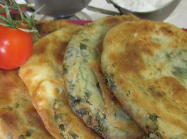 Китайские лепешки с зеленым луком