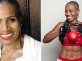 Вы никогда не догадаетесь сколько ей лет. Она выглядит великолепно.