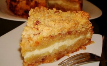Самый популярный тёртый пирог с творогом. Вкусно и быстро