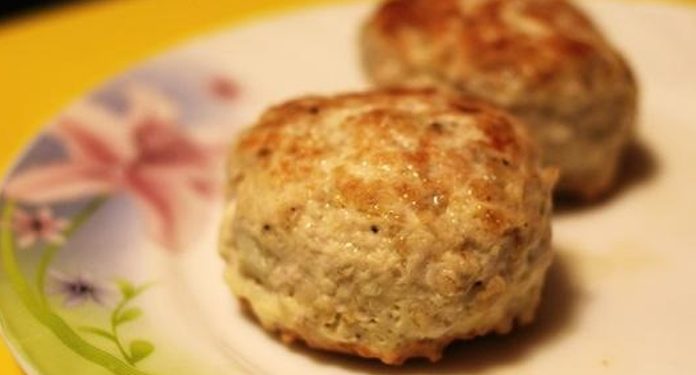 Овсяные котлеты с грибами