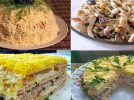 10 вкусных салатов для новогоднего стола
