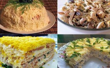 10 вкусных салатов для новогоднего стола