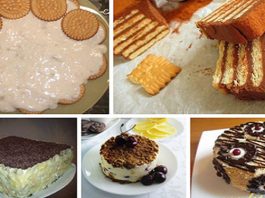 Торты из печенья без выпечки. 5 лучших рецептов!