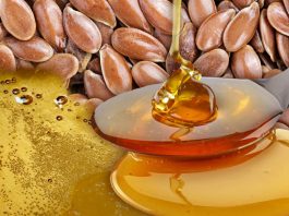 мед с семенами льна