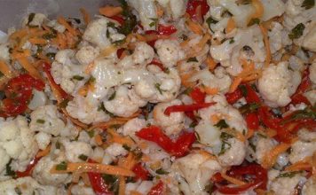 Цветная капуста по-корейски