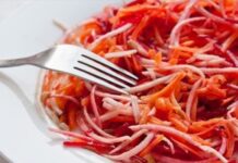 Салат для очищения организма